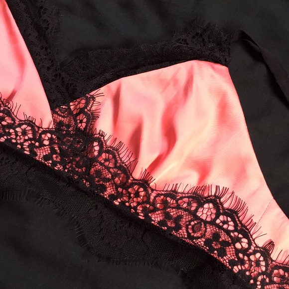 SHEIN pink/coral bralette and shorts - Picture 3 of 8